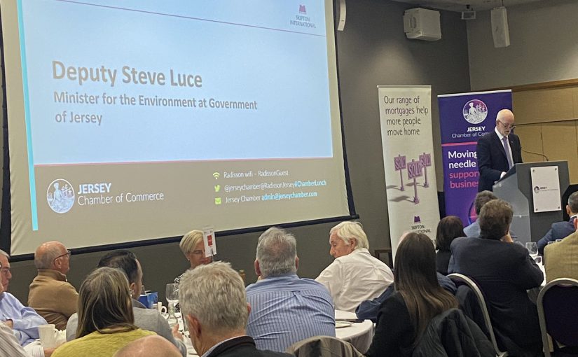 ‘Planning Matters’ – Deputy Steve Luce speaks at Chamber Lunch 12 February 2025