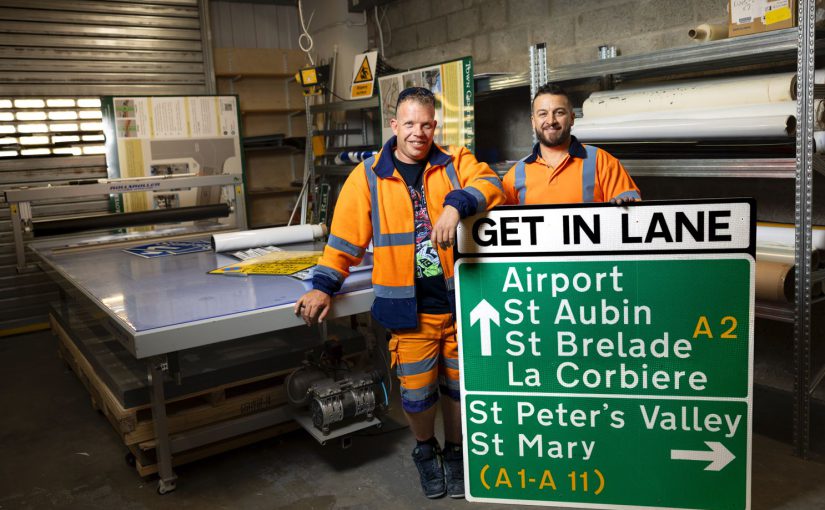 Keeping the Island Running: Behind the scenes of signs and road lines